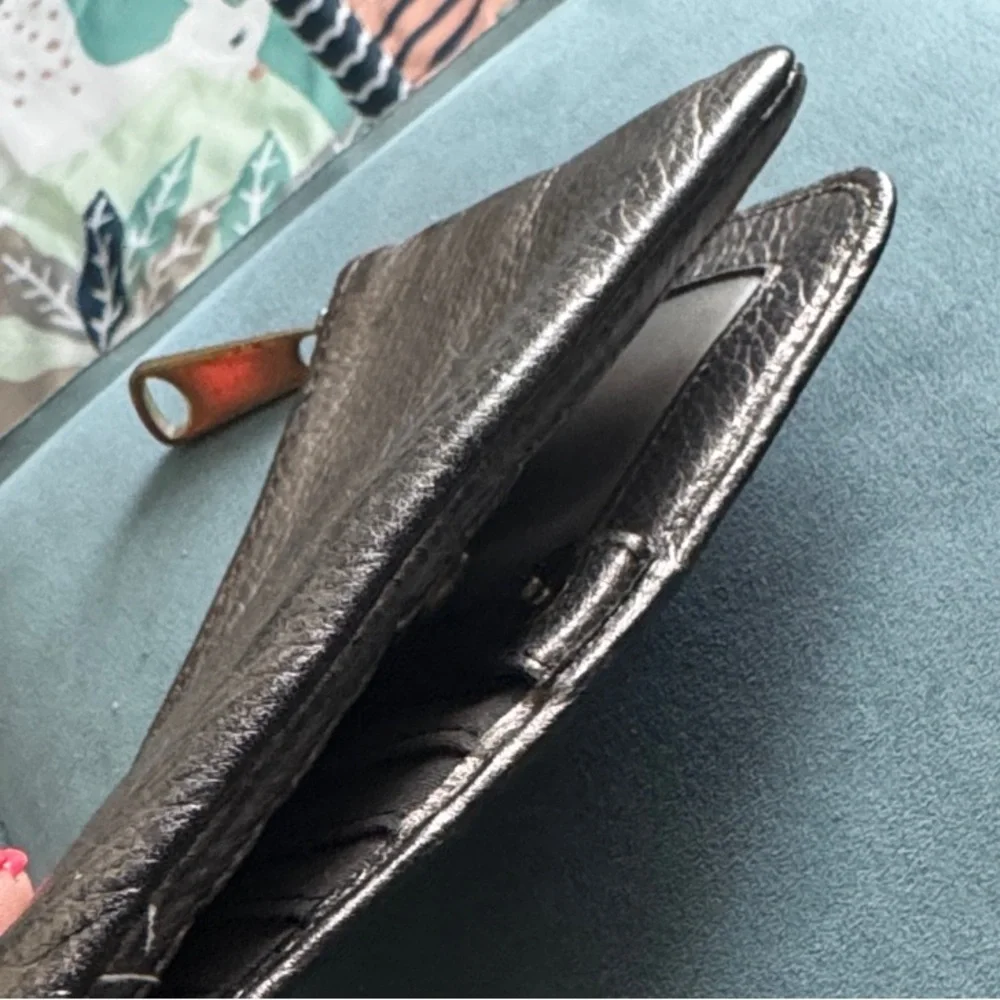 Fossil Bronze Zip Wallet